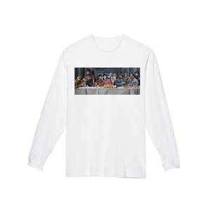 「the LAST DEVOUR」Front Printing - Long Sleeve Tee [White]